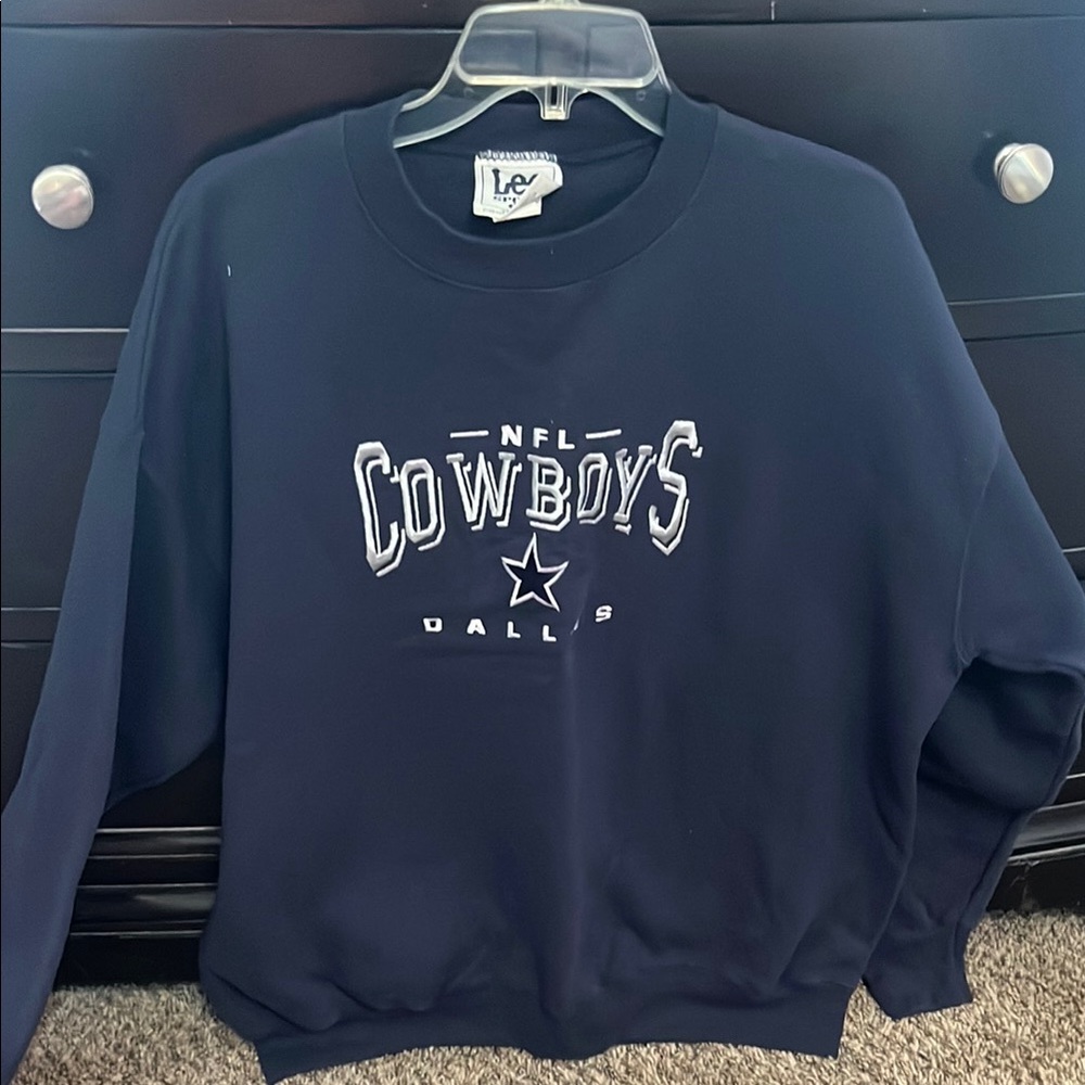 Lee Men's Navy Dallas Cowboys Sweater